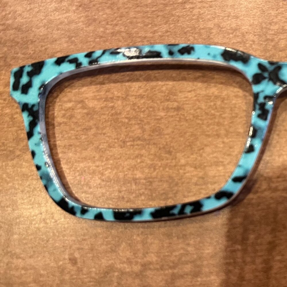 Pair Eyewear Glasses - Larkin Frame Topper - The Robin's Egg Tort